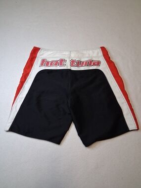 Men's Black & Red Swim/Board Shorts